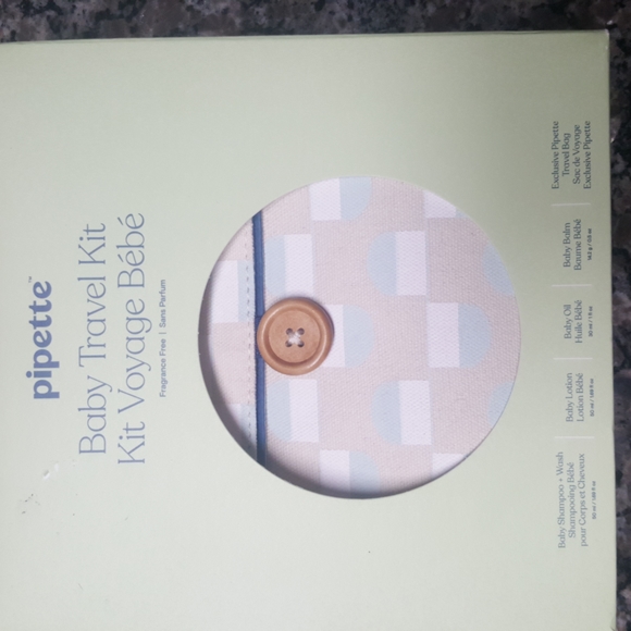 Pipette Bath, Skin & Hair Pipette Baby Travel Kit New Includes Baby
